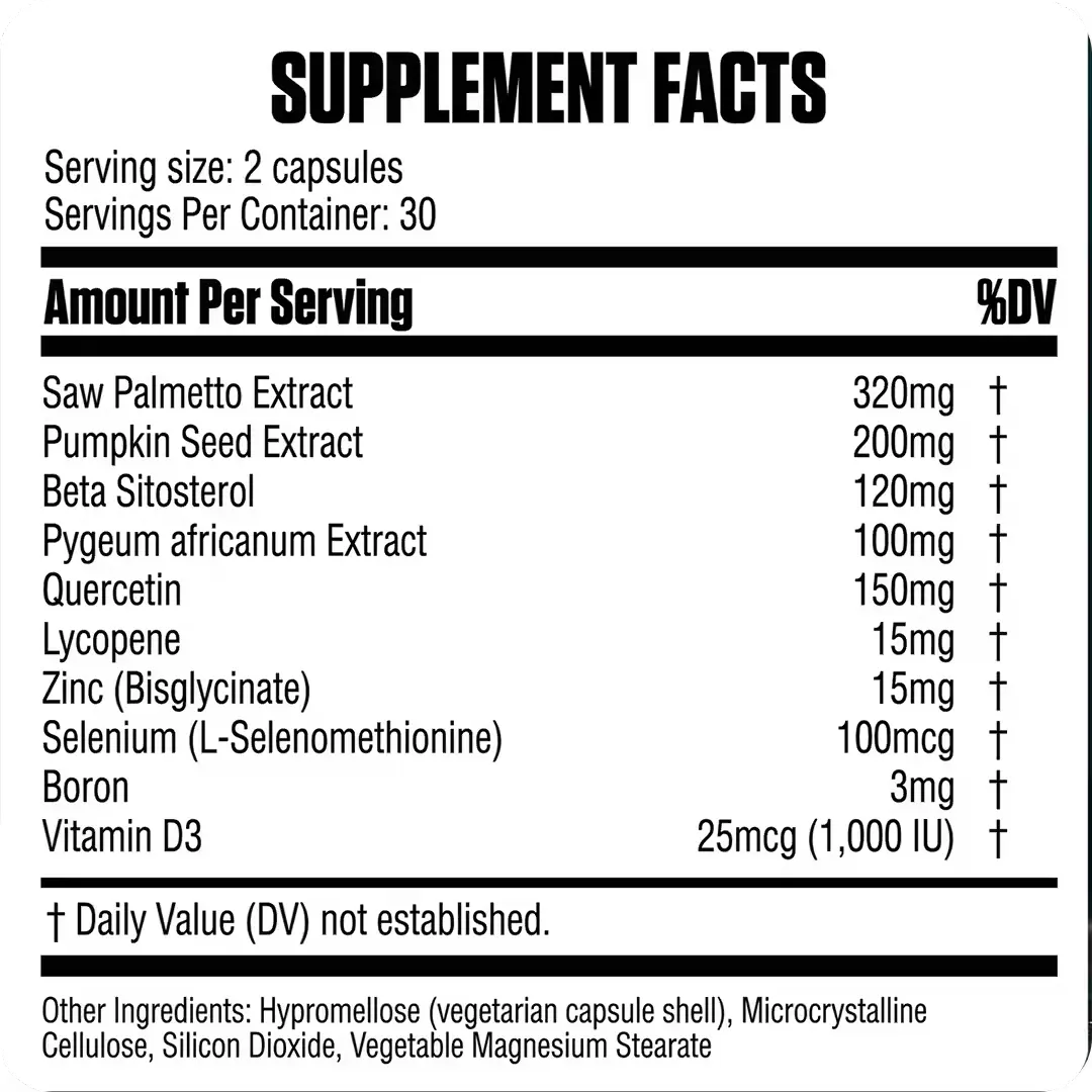 Supplement Facts Panel